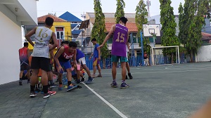 Latihan Tim Basket Udinus
